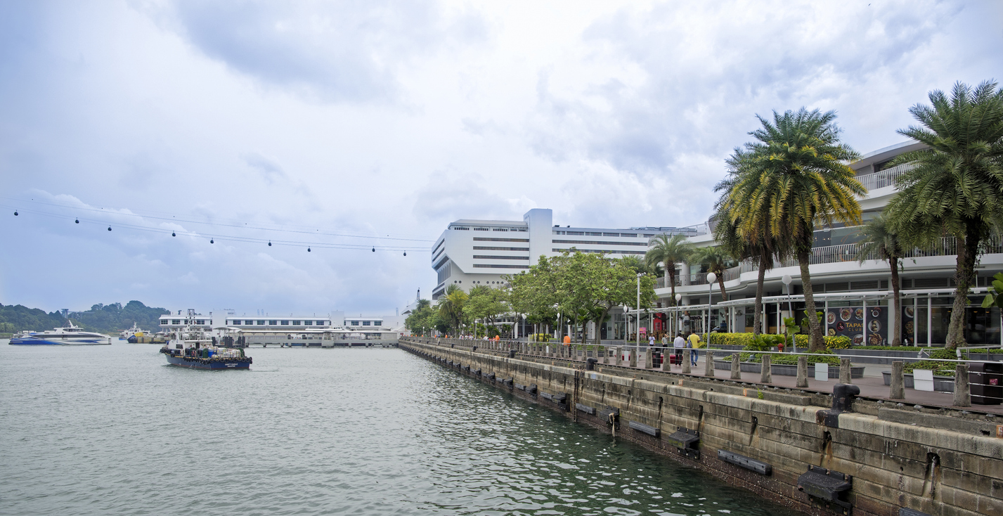 organic food market near HarbourFront